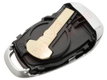 Producto genérico - Carcasa de telemando 3 botones llave inteligente "keyless" para Alfa Romeo Giulia, con espadín